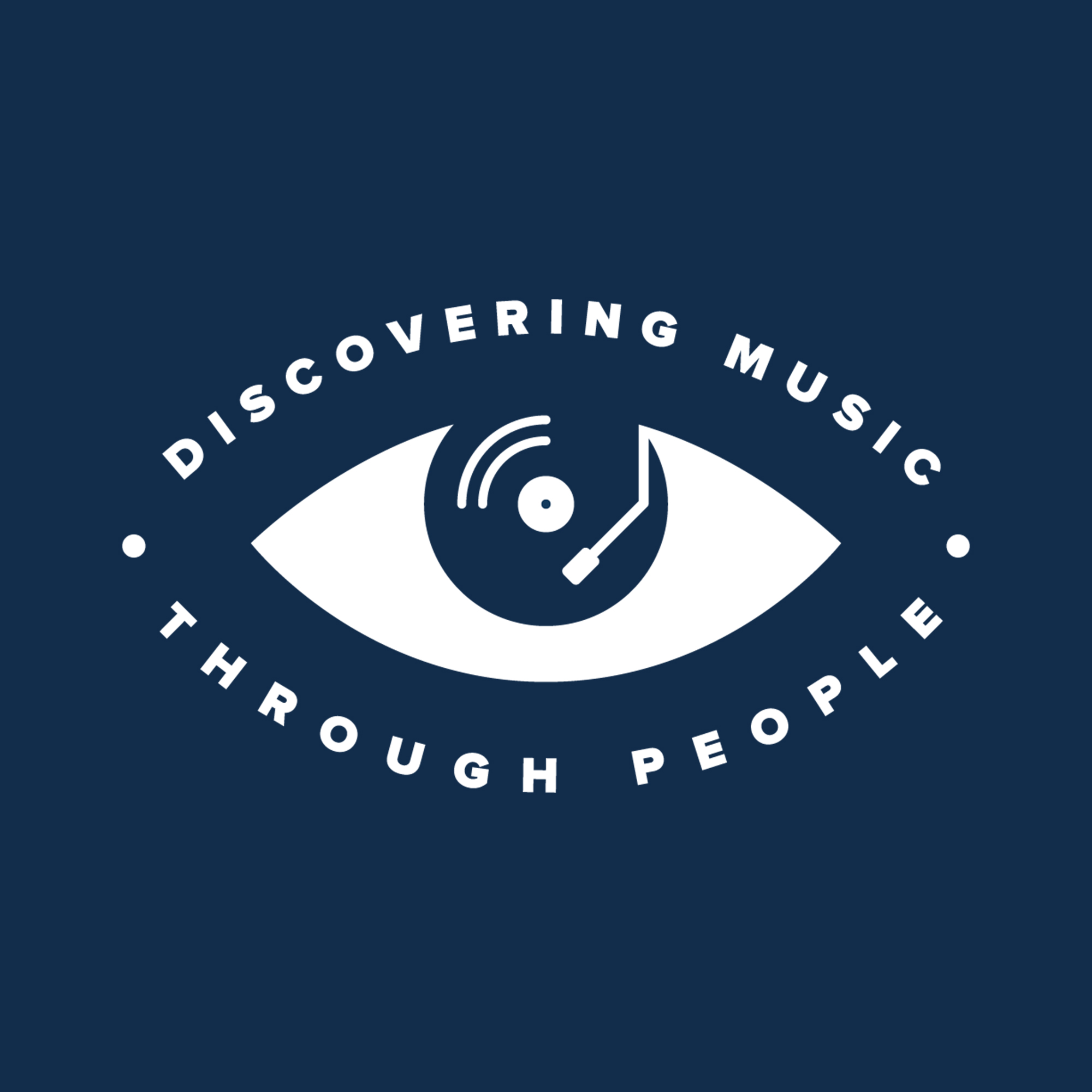 8tracks Discovering Music Through People badge branding identity design by Maximillian Piras