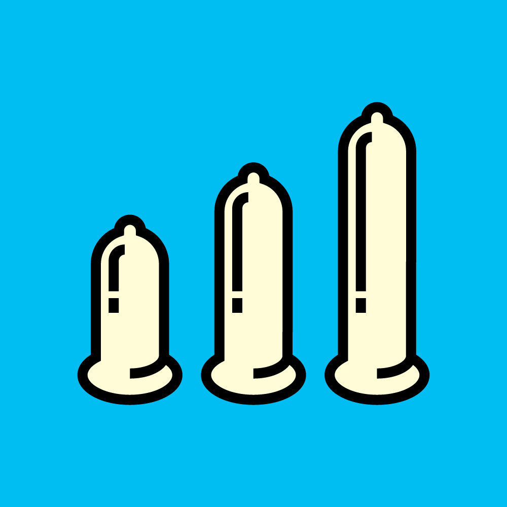 condom safe sex illustration by Maximillian Piras
