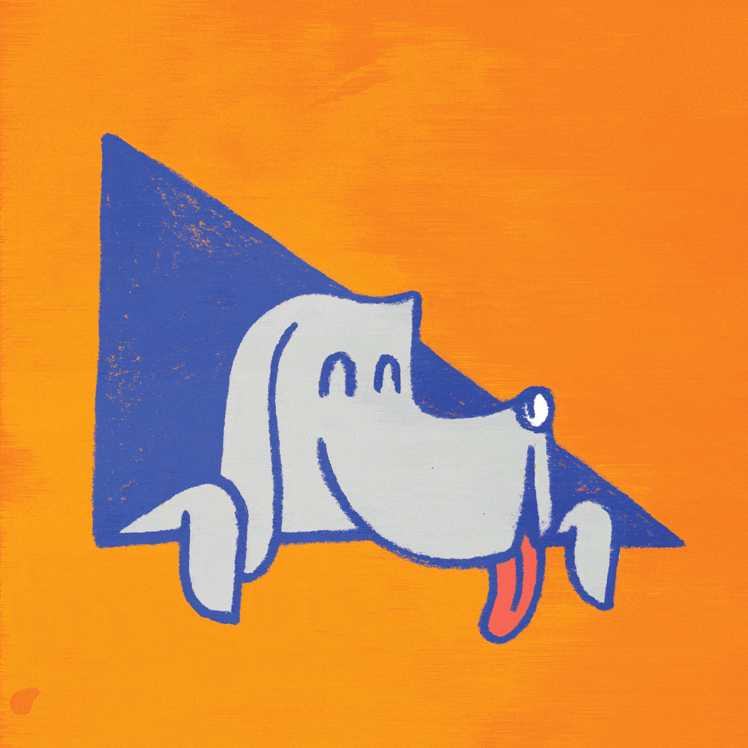 Dogs illustration by Maximillian Piras